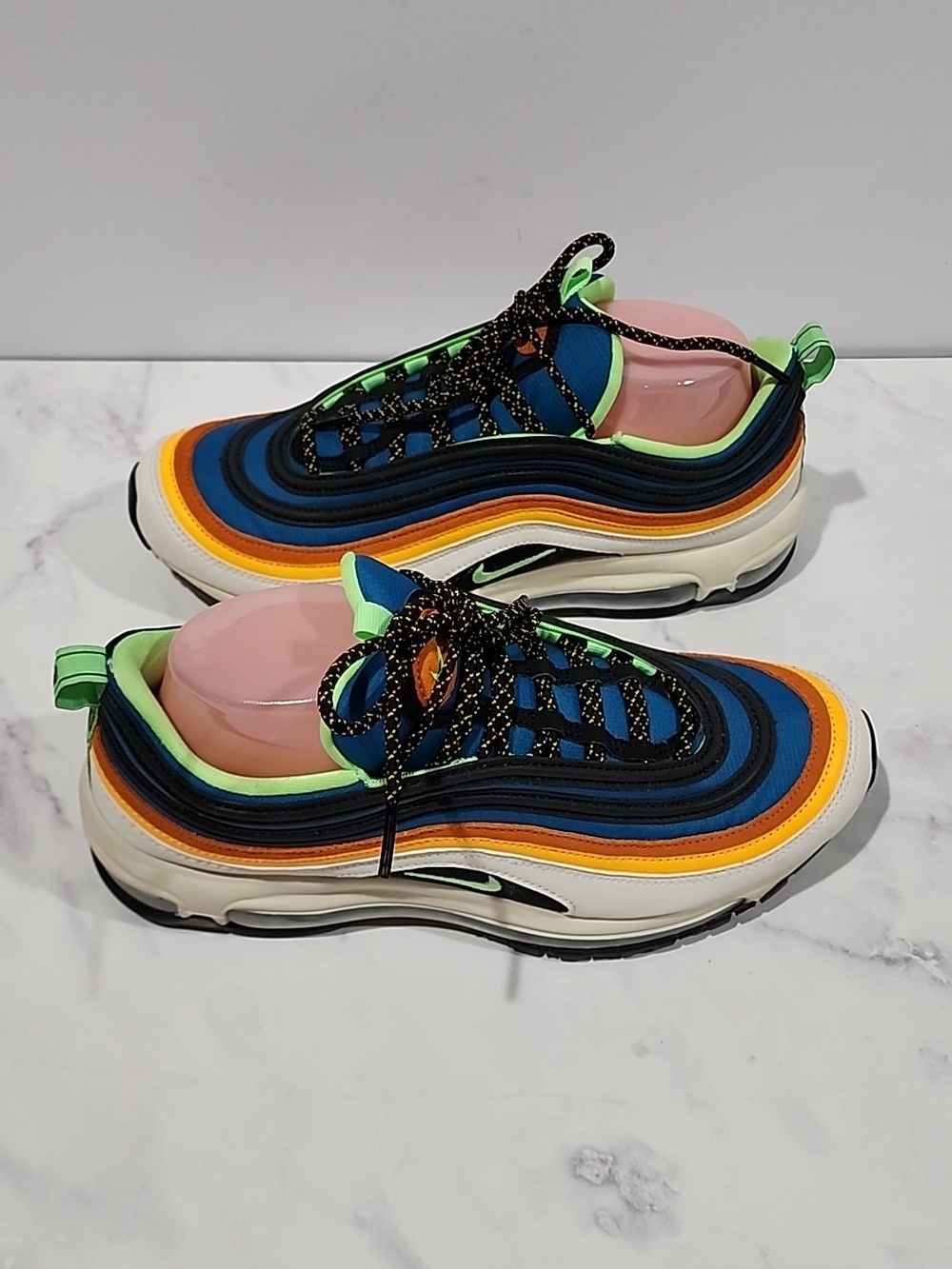 Nike Air Max Green/ Blue/ Orange  Abyss Illusion